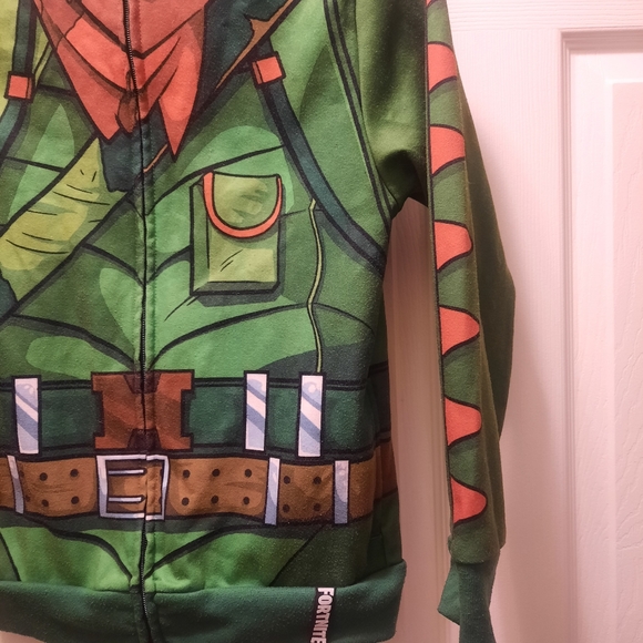 SOLD Fortnite Boys Hoodie Full Face Cover- Small/ Medium - Picture 8 of 12